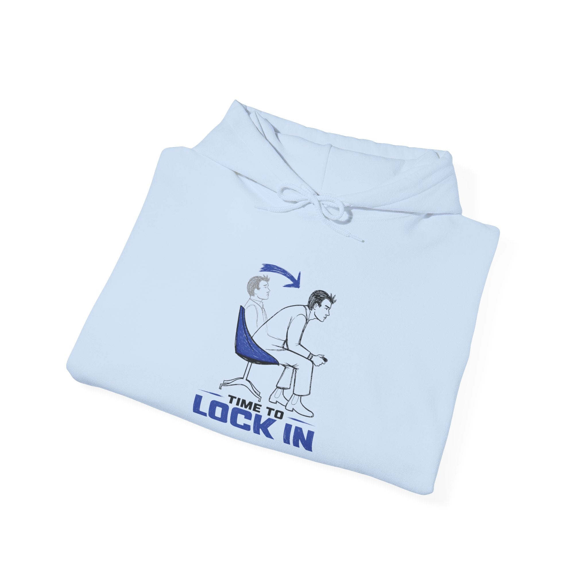 TIME TO LOCK IN Graphic Hoodie