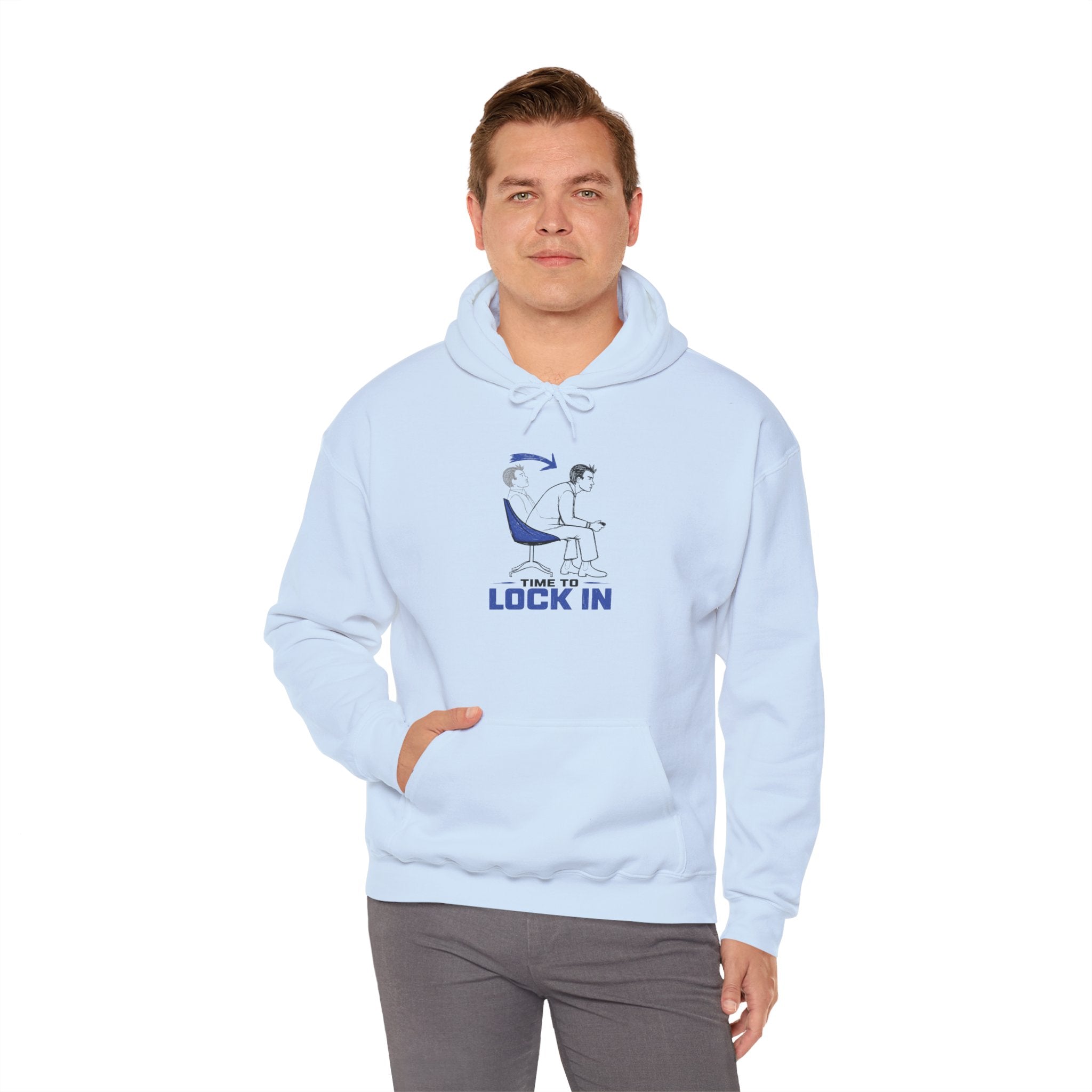 TIME TO LOCK IN Graphic Hoodie