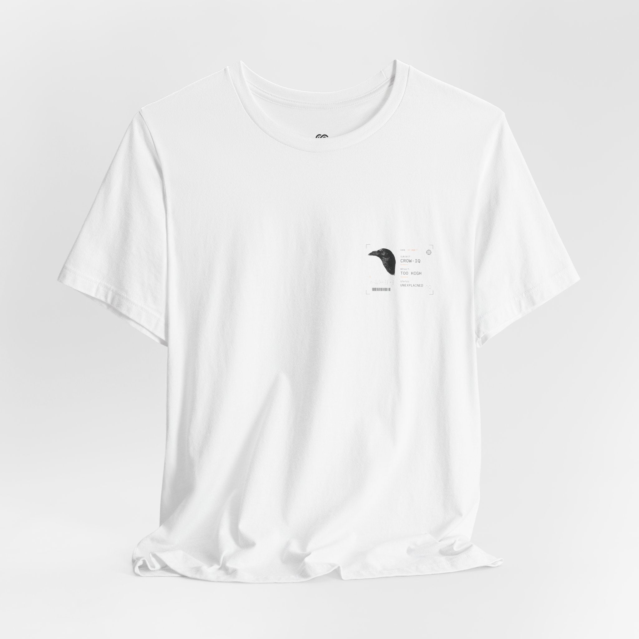 AN IQ TOO HIGH? Crow IQ Graphic T-Shirt