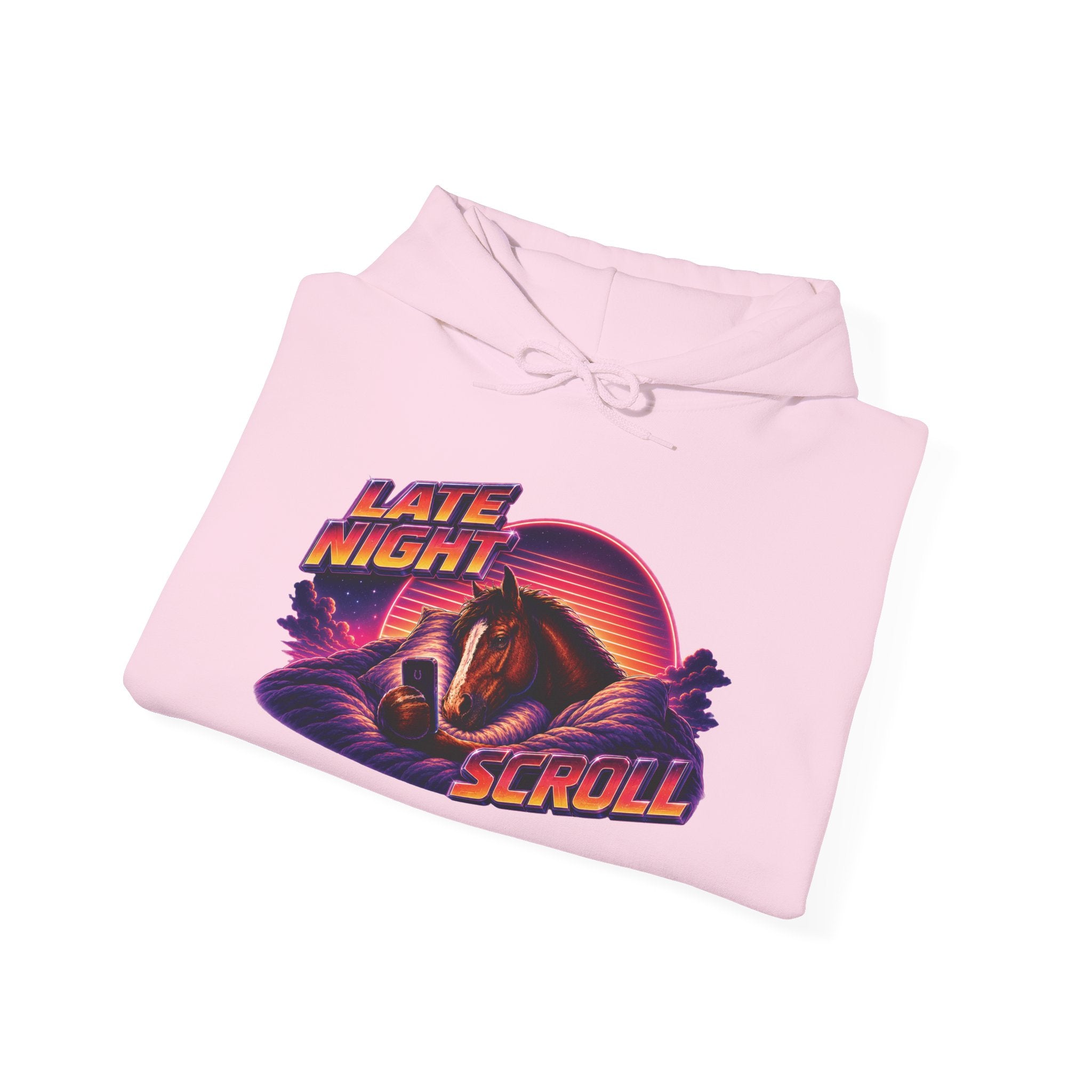 Late Night Scroll Meme Hoodie