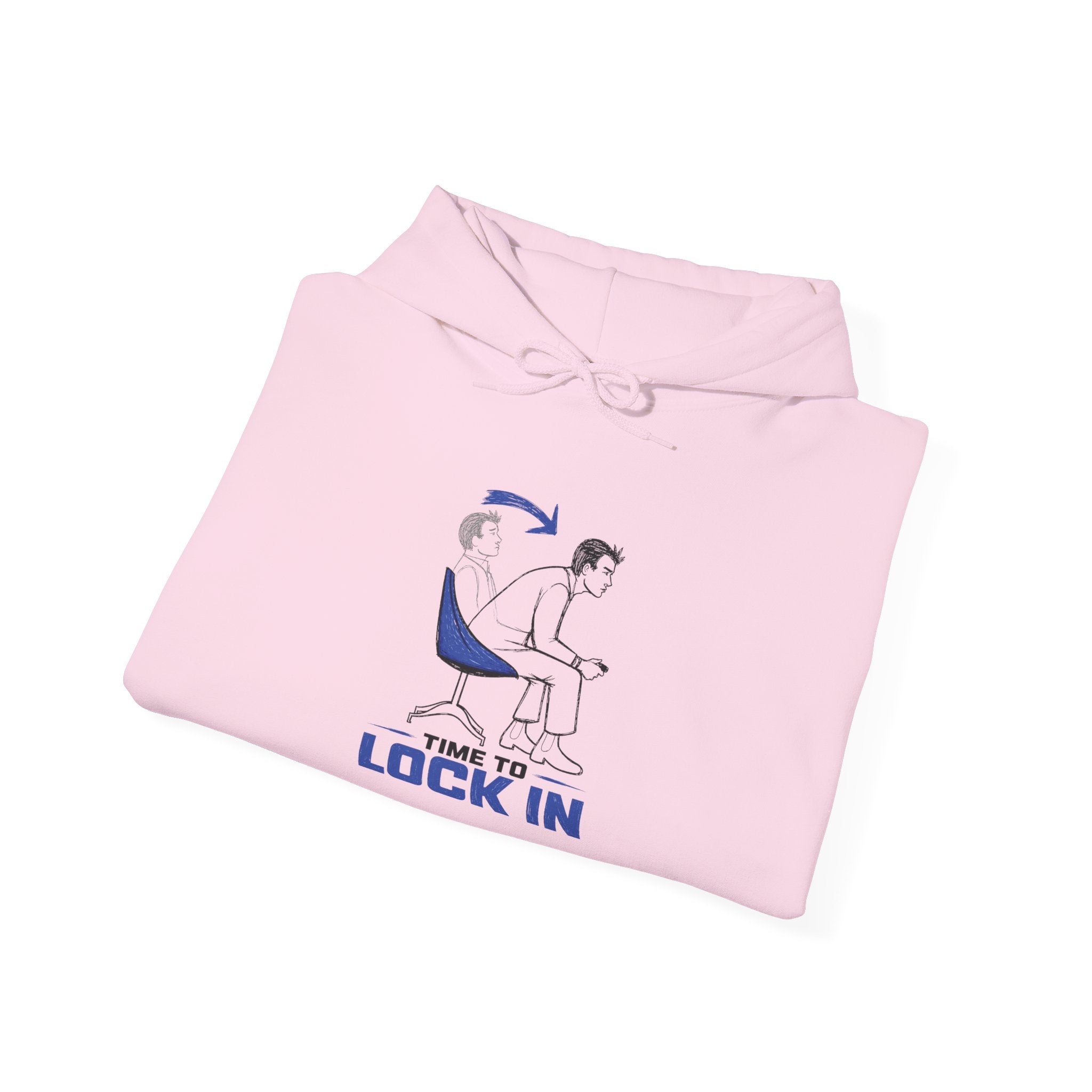 TIME TO LOCK IN Graphic Hoodie