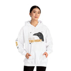 AN IQ TOO HIGH? Crow IQ Graphic Hoodie