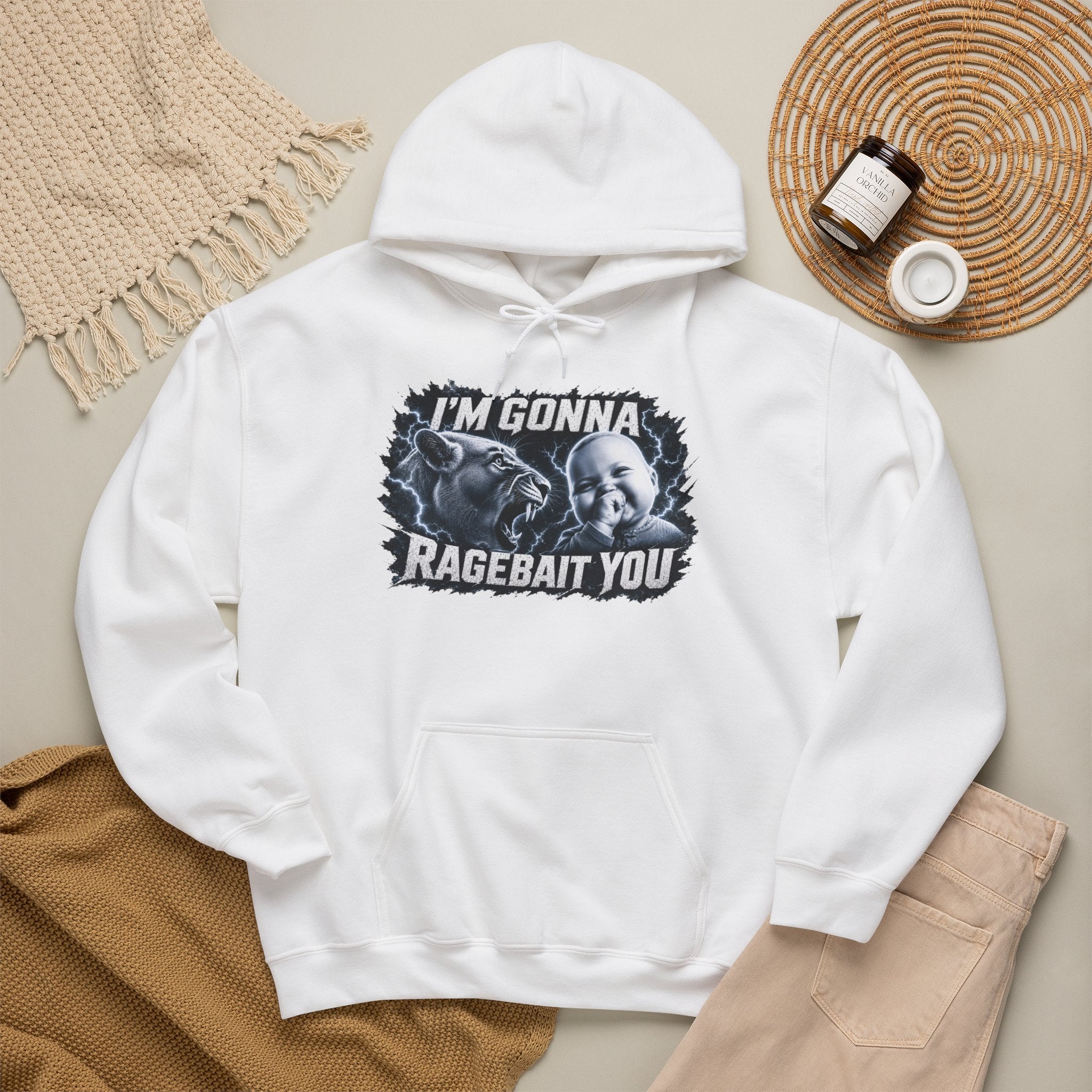 Ragebait Meme Hoodie