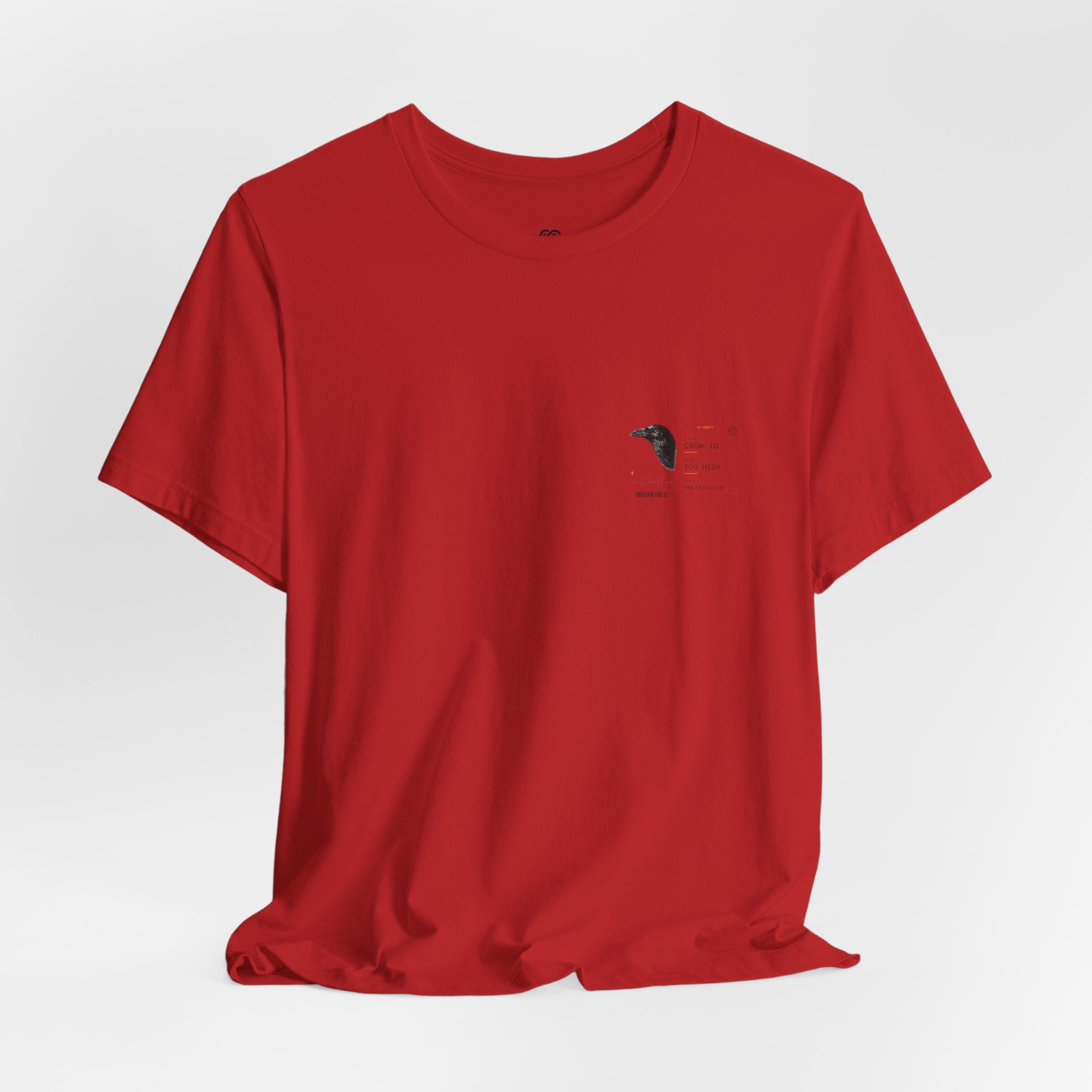 AN IQ TOO HIGH? Crow IQ Graphic T-Shirt