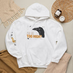 AN IQ TOO HIGH? Crow IQ Graphic Hoodie