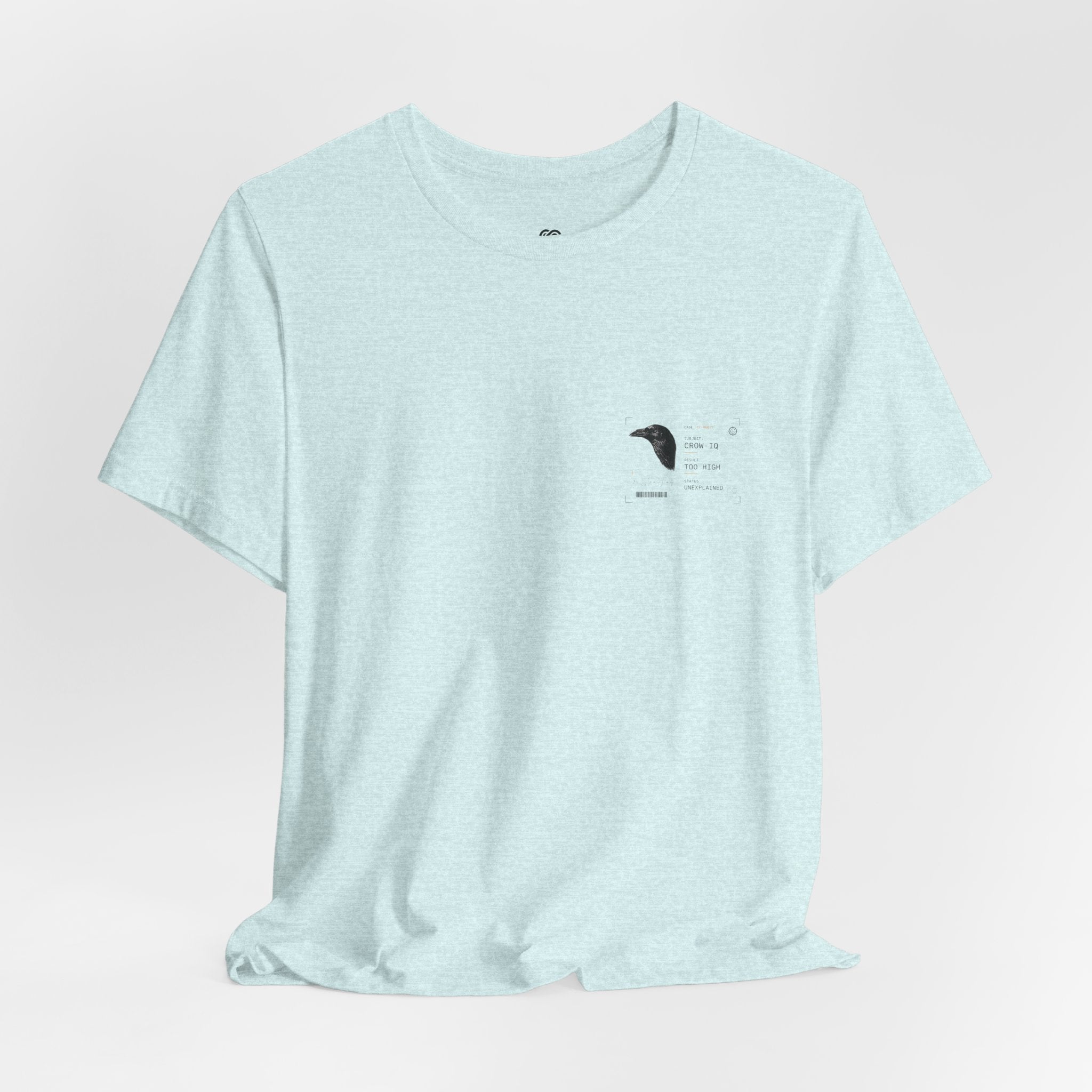AN IQ TOO HIGH? Crow IQ Graphic T-Shirt