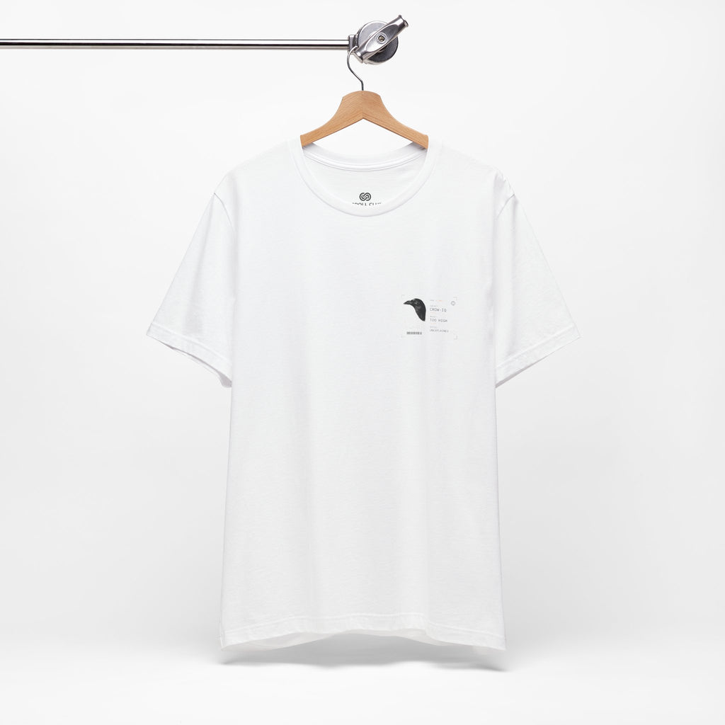 AN IQ TOO HIGH? Crow IQ Graphic T-Shirt
