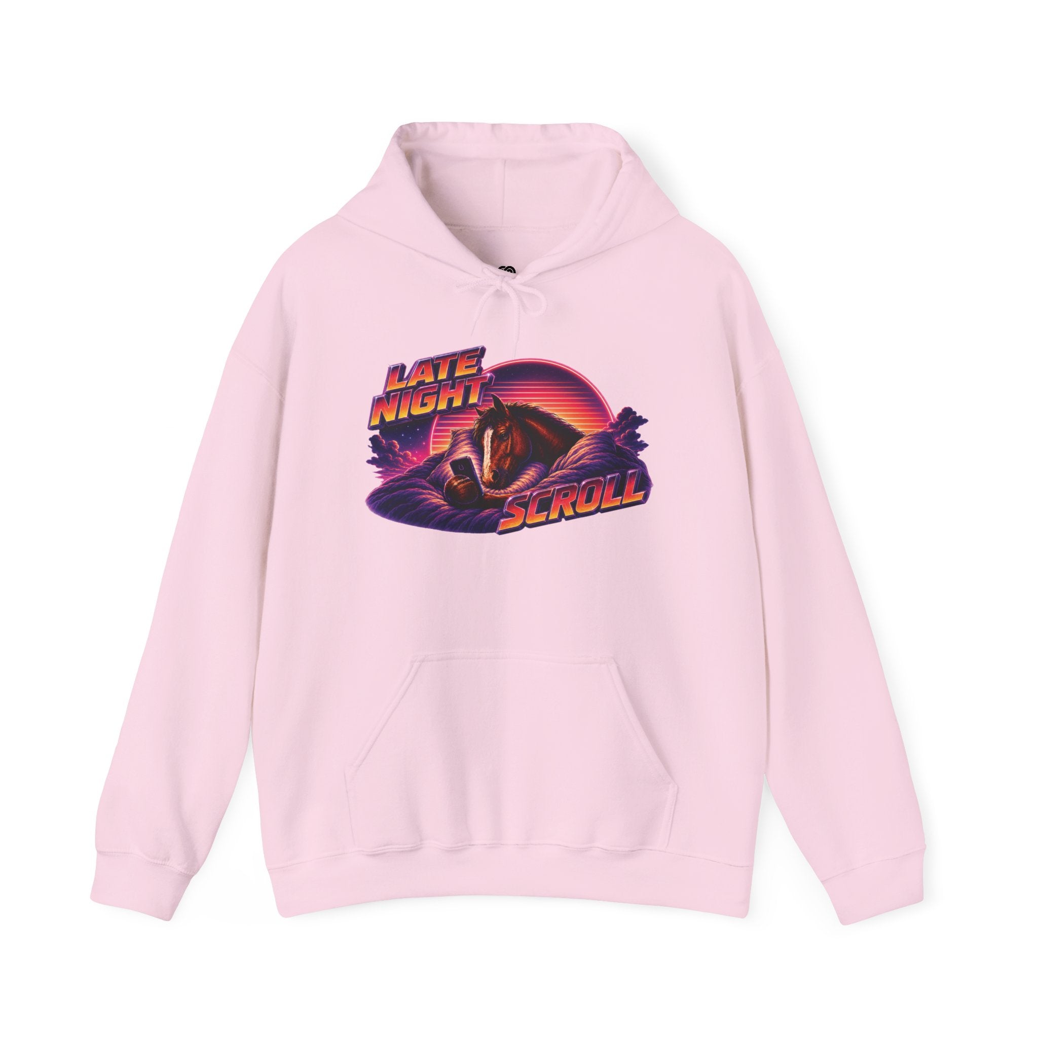 Late Night Scroll Meme Hoodie